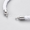 Cotton Cord Bracelet Making KK-F758-03L-3