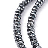 Non-Magnetic Synthetic Hematite Beads Strands X-G-Q422-2