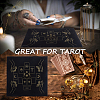 Square Velvet Tarot Tablecloth for Divination AJEW-WH0470-82D-5