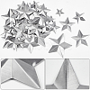 Gorgecraft 100Pcs 5 Styles  Iron Display Decorations IFIN-GF0001-37-5