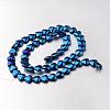 Electroplate Non-magnetic Synthetic Hematite Bead Strands G-F300-22B-05-2