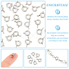 Unicraftale 30Pcs Ion Plating(IP) 304 Stainless Steel Spring Ring Clasps STAS-UN0052-57-5