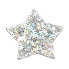 Acrylic with Paillettes Pendants MACR-M028-04D-1