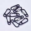 Alloy Snap Keychain Clasp Findings PALLOY-WH0065-31B-2