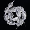 Natural Gemstone Quartz Crystal Beads Strands G-L159-09-3