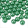   Pearlized Glass Pearl Round Beads HY-PH0001-6mm-074-2