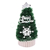 Mini PET Plastic Christmas Trees Model PW-WGAF9E0-03-1