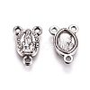 Tibetan Style Alloy Chandelier Component Links PALLOY-WH0066-03AS-2