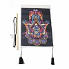 Cloth Wall Hanging Tapestry HJEW-M003-02A-4