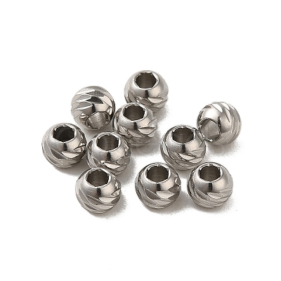 Non-Tarnish 304 Stainless Steel Beads STAS-C094-04A-P-1