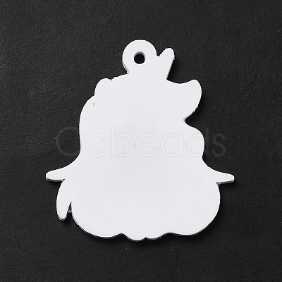 Cartoon Opaque Acrylic Pendants MACR-K330-33F-1