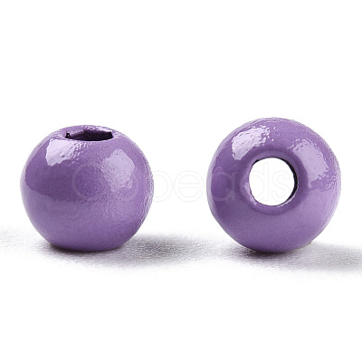 Spray Painted Alloy Beads PALLOY-TAC0044-50E-1