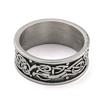 304 Stainless Steel Ring RJEW-B055-03AS-11-1