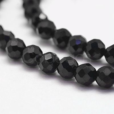 Natural Spinel Bead Strands G-P279-78-5mm-1