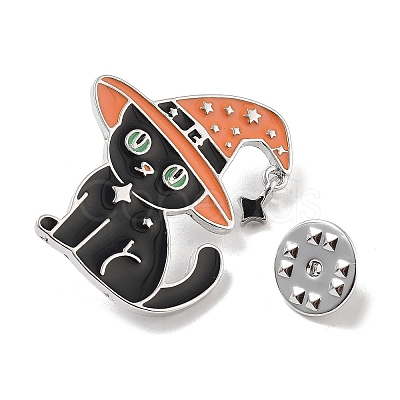 Halloween Kitty Enamel Pins JEWB-Z026-01A-1