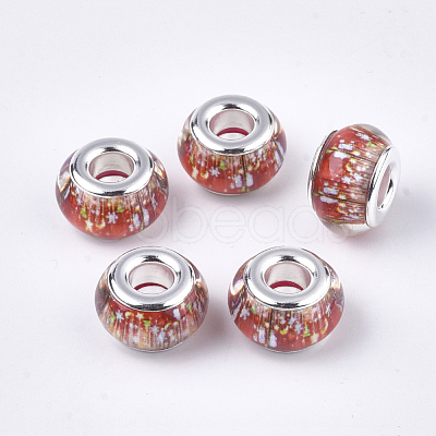 Resin European Beads RPDL-T002-01B-1