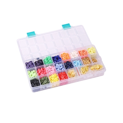 DIY Heishi Beads Jewelry Kits DIY-SZ0001-02-8mm-1