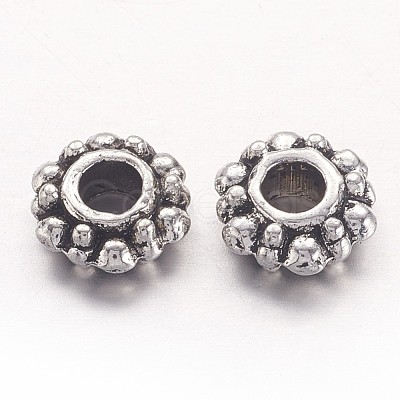 Tibetan Style Spacer Beads X-K07X7042-1