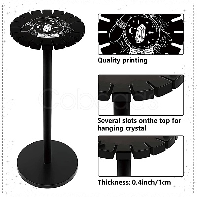 Wooden Wheel DJEW-WH0047-012-1