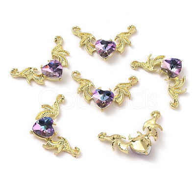 Golden Alloy Connector Charms FIND-CJC0006-45C-1