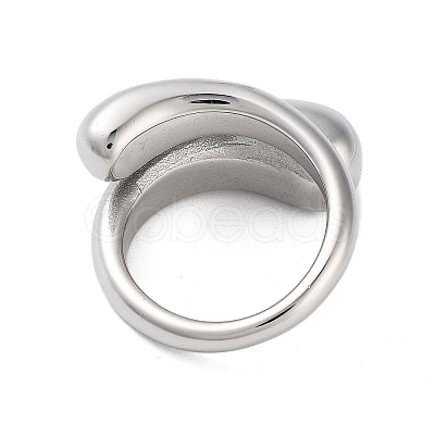 Non-Tarnish 304 Stainless Steel Rings for Women RJEW-K270-05A-P-1