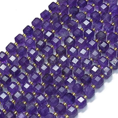 Natural Amethyst Beads Strands G-K389-A16-01-1