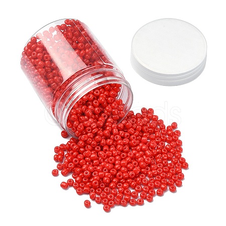 1300Pcs Baking Paint Glass Round Seed Beads SEED-YW0002-20B-1