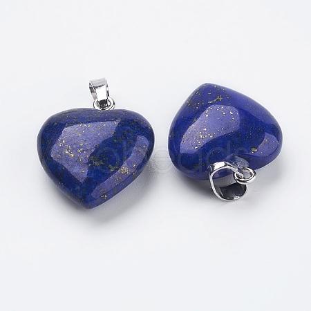 Natural Lapis Lazuli Pendants G-E434-05P-1