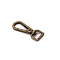 Alloy Swivel Clasps, Swivel Snap Hook, Antique Bronze, 56x20mm