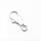 304 Stainless Steel Lobster Claw Clasps, Stainless Steel Color, 36.3mm