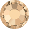 Preciosa&reg MAXIMA Crystal No Hotfix Flatback Stones, Czech Crystal, Dura Foiling, Round(438 11 615 Chaton Rose), 00030 235 Honey, SS8(2.3~2.5mm)