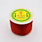 Round String Thread Polyester Fibre Cords, Red, 3mm, about 30.62 yards(28m)/roll