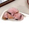 Plush Claw Hair Clips, Rectangle, Pink, 140x79mm