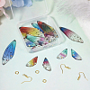 DIY Butterfly Wings Dangle Earring Making Kit DIY-TA0004-45-14