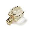 Natural Citrine Gift Box Charms G-P523-01G-02-2