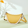 WADORN 3Pcs 3 Colors Imitation Leather & ABS Plastic Imitation Pearl Double Strand Bag Handles FIND-WR0008-09-5