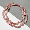 Natural Rhodonite Beads Strands G-F762-A18-01-2