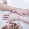 4Pcs 4 Style Natural Malaysia Jade & Synthetic Citrine Beads Bead Bracelets Set BJEW-SW00105-02-4