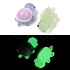 Luminous Opaque Resin Decoden Cabochons RESI-Q230-06-5