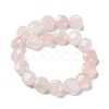 Natural Rose Quartz Beads Strands G-K357-B15-01-3