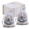 Burlap & Organza Storage Pouches ABAG-WH0040-13-1