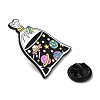 Starry Sky Universe Theme Alloy Brooches JEWB-I032-13EB-01-3