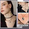 SUNNYCLUE 18Pcs 9 Style Alloy Enamel Pendants FIND-SC0003-77-6