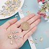 SUPERFINDINGS 80Pcs 8 Style 304/201 Stainless Steel Charms STAS-FH0001-41-3