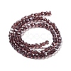 Electroplate Transparent Glass Beads Strands EGLA-A035-T4mm-A13-2