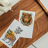 4Pcs 4 Styles PVC Stamp DIY-WH0487-0117-4