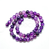 Natural Agate Beads Strands G-R003-02-2