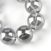 Electroplate Glass Beads Strands EGLA-Q062-4mm-A05-4