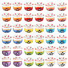 Olycraft 36Pcs 9 Colors Handmade Porcelain Beads PORC-OC0001-04-1