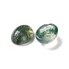 Natural Moss Agate Cabochons G-I359-01-2